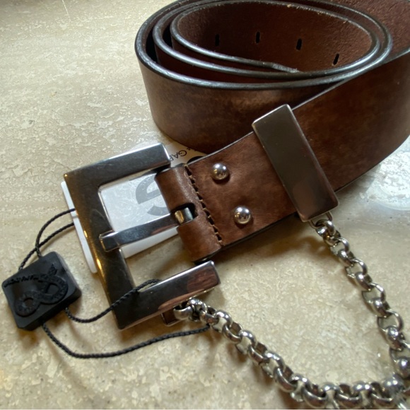 Dolce & Gabbana Brown Leather Belt - Picture 1 of 5
